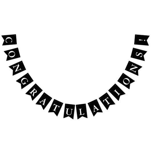 "お祝い"の旗布の旗 バンティングフラッグ (全)