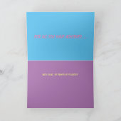 お祝い、よくされたカード カード (内部)