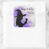 お祝い ウィッチーズ ハロウィン プレパーティー ギフト スクエアシール (バッグ)