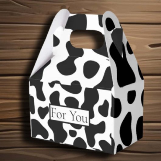 お祝い ウシ柄 フェイバーボックス