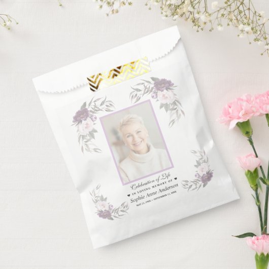 お祝い・オブ・ライフフローラ写真記念館 フェイバーバッグ (封をした状態)