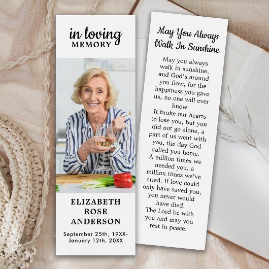 お祝い・オブ・ライフモダン・フォト・メモリアル