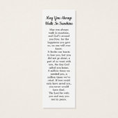 お祝い・オブ・ライフモダン・フォト・メモリアル (裏面)