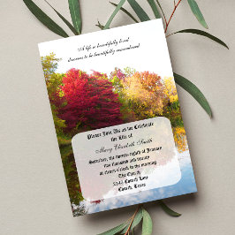 お祝い・オブ・ライフ招待状 招待状