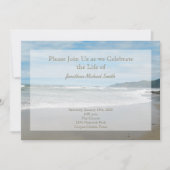 お祝い・オブ・ライフ招待状 招待状 (正面)