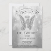 お祝い・オブ・ライフ葬儀招待状 招待状 (裏面)