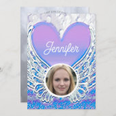 お祝い・オブ・ライフ葬儀招待状 招待状 (正面/裏面)