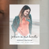 お祝い・オブ・ライフ葬儀記念写真モダン ウィンドウサイン