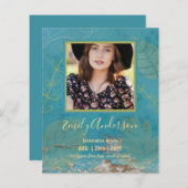 お祝い・オブ・ライフ葬儀記念写真予算 (正面/裏面)