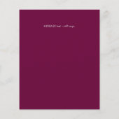 お祝い・オブ・ライフ葬儀記念写真予算 (裏面)