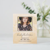 お祝い・オブ・ライフ葬儀記念写真予算 (スタンド正面)