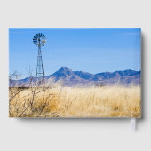 お祝い・オブ・ライフ農村風景記念カスタム ゲストブック (裏面)