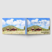 お祝い・オブ・ライフ・キャビン水彩記念館 ゲストブック (全面)