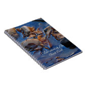 お祝い・オブ・ライフ・ゲストブック葉・ ノートブック (右側)