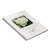 お祝い・オブ・ライフ・ゲストブック ノートブック (右側)