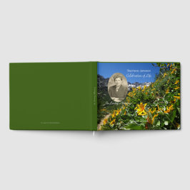 お祝い・オブ・ライフ・ゲストブック（写真付き） ゲストブック