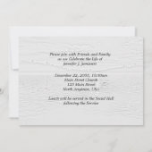 お祝い・オブ・ライフ・ゴールデンサンセットアットレイク 招待状 (裏面)