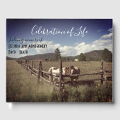 お祝い・オブ・ライフ・ビューティフル・ウマカスタムーズ ゲストブック (正面)