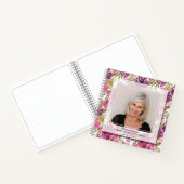 お祝い・オブ・ライフ・フォト・オン・フローラ・ゲストブック ノートブック (内部)
