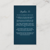 お祝い・オブ・ライフ・フォト・ブロンズ・祈りの言葉・カード 名刺 (裏面)