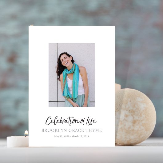 お祝い・オブ・ライフ・フォト・メモリアル プログラム