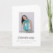 お祝い・オブ・ライフ・フォト・メモリアル プログラム (正面)