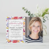 お祝い・オブ・ライフ・フォト 招待状 (スタンド正面)