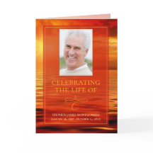 お祝い・オブ・ライフ・プログラム夕日海地平線