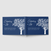 お祝い・オブ・ライフ・ホワイトツリー ゲストブック (全面)