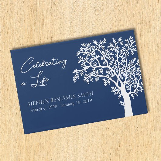 お祝い・オブ・ライフ・ホワイトツリー ゲストブック