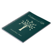 お祝い・オブ・ライフ・メモリアル・ゲストレジスタ ノートブック (左側)