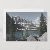 お祝い・オブ・ライフ・メモリアル・サービス山湖 招待状 (正面)