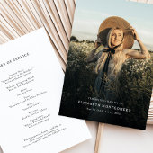 お祝い・オブ・ライフ・メモリアル・フォトプログラム 招待状