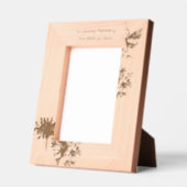 お祝い・オブ・ライフ・リメンブランス・バタフライ レーザー彫刻フレーム (左)