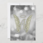 お祝い・オブ・ライフ – 写真の追加 招待状 (裏面)