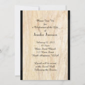 お祝い・オブ・ライフ・招待状フェイク・パーチメント 招待状 (裏面)