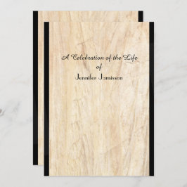 お祝い・オブ・ライフ・招待状フェイク・パーチメント 招待状