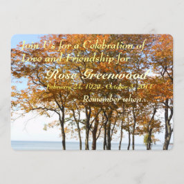 お祝い·オブ·ライフ-招待状 招待状