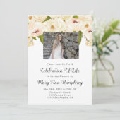 お祝い・オブ・ライフ・招待状、葬儀 招待状 (スタンド正面)