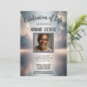 お祝い・オブ・ライフ – 穏やかな海 招待状 (スタンド正面)