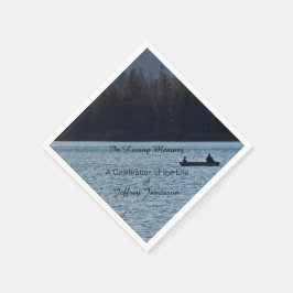 お祝い・オブ・ライフ・紙・ナプキンズ、漁師 スタンダードカクテルナプキン