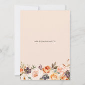 お祝い・オブ・ライフ・葬送テラコッタ・フローラ 招待状 (裏面)