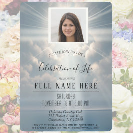 お祝い・オブ・ライフ – Calm Waters 招待状