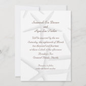 お祝い・オブ・ラブ・スターフィッシュ結婚式招待状 招待状 (裏面)