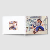 お祝い・オブ・ラブ・ネイビー結婚ルの写真 ゲストブック (全面)