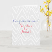 お祝い – カスタマイズカード カード (黄色い花)