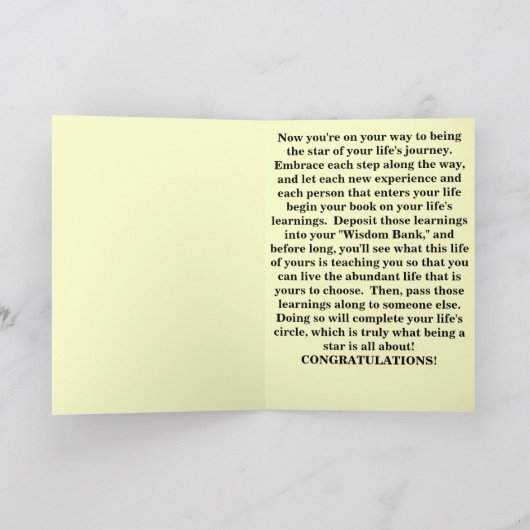 お祝い! カード (内部)