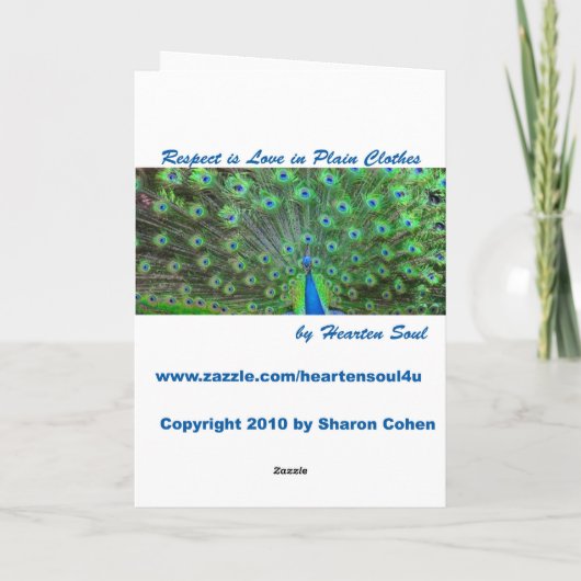 お祝い カード (裏面)