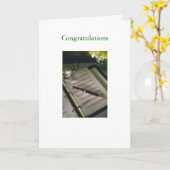 お祝い カード (黄色い花)