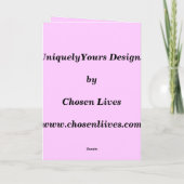 お祝い! カード (裏面)